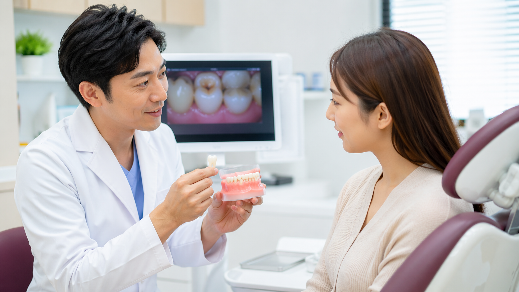 銀歯を白くしたい時、保険適用でできること