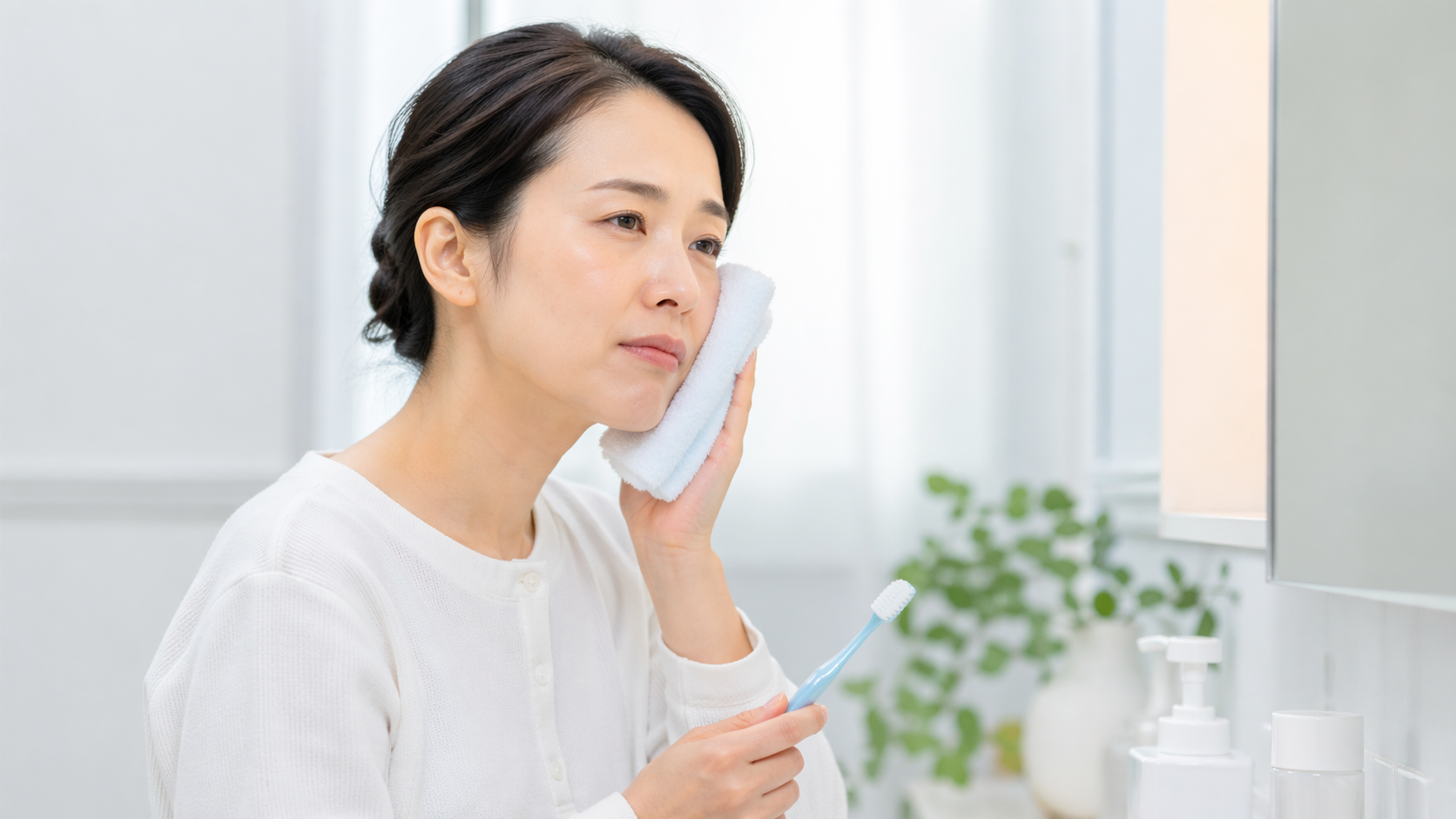 歯茎が腫れて痛い時の応急処置